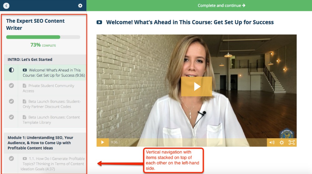 How to Make Your Online Course Navigation 10x Better Proof Mango