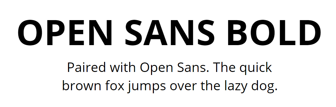 Open_Sans_Bold_Paired_With_Open_Sans_Font_for_Online_Course