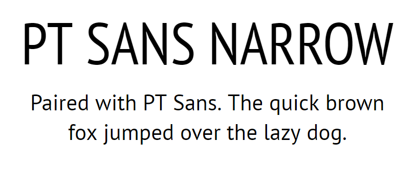 PT_Sans_Narrow_Paired_with_PT_Sans_Font_for_Online_Course