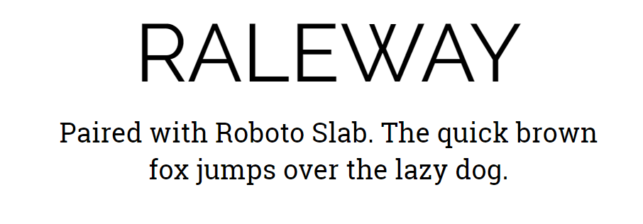 Raleway_Font_Paired_With_Roboto_Slab_for_Online_Course