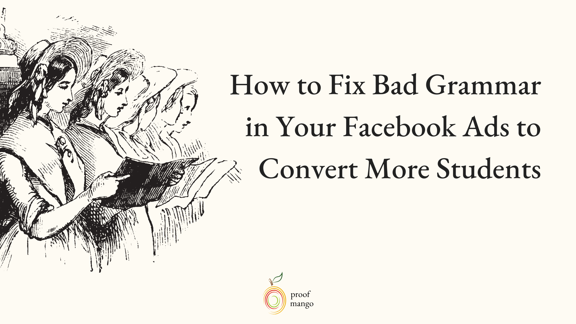 How to Fix Bad Grammar in Your Facebook Ads to Convert More Students 