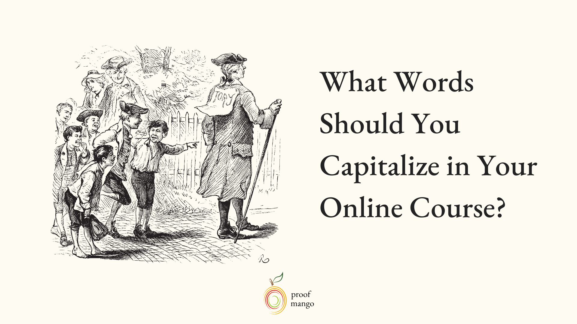 What Words Should You Capitalize in Your Online Course