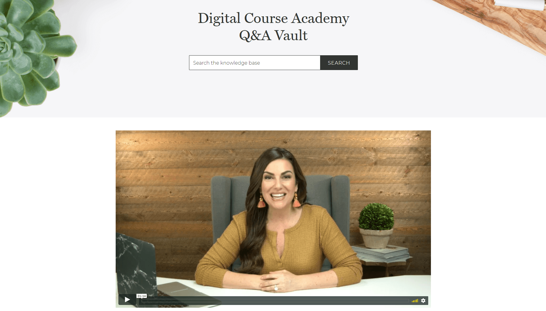 Digital Course Academy Question and Answer Vault
